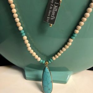 Dillard’s boho long necklace